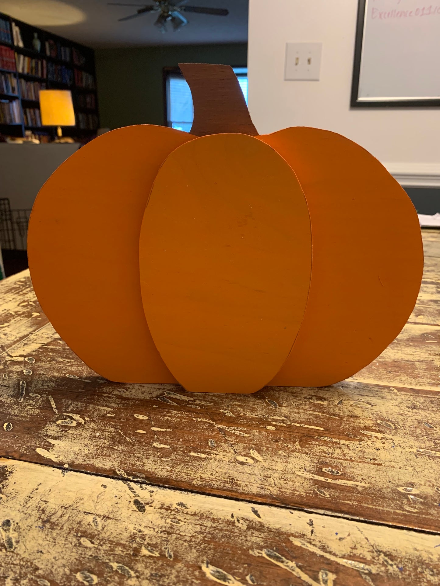 Wooden Pumpkin