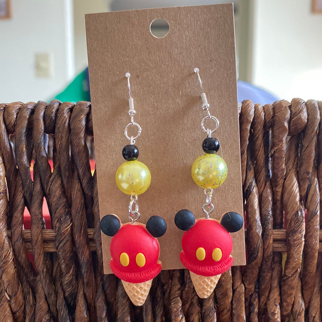 Mouse Earrings