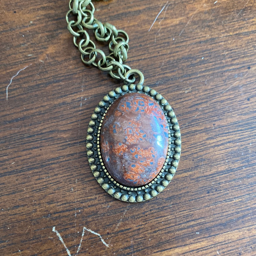 Leopard Jasper Necklace