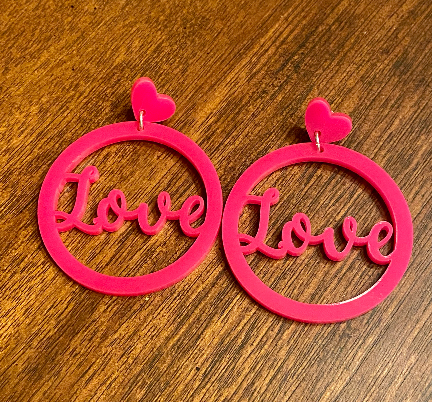 “Love” Earrings