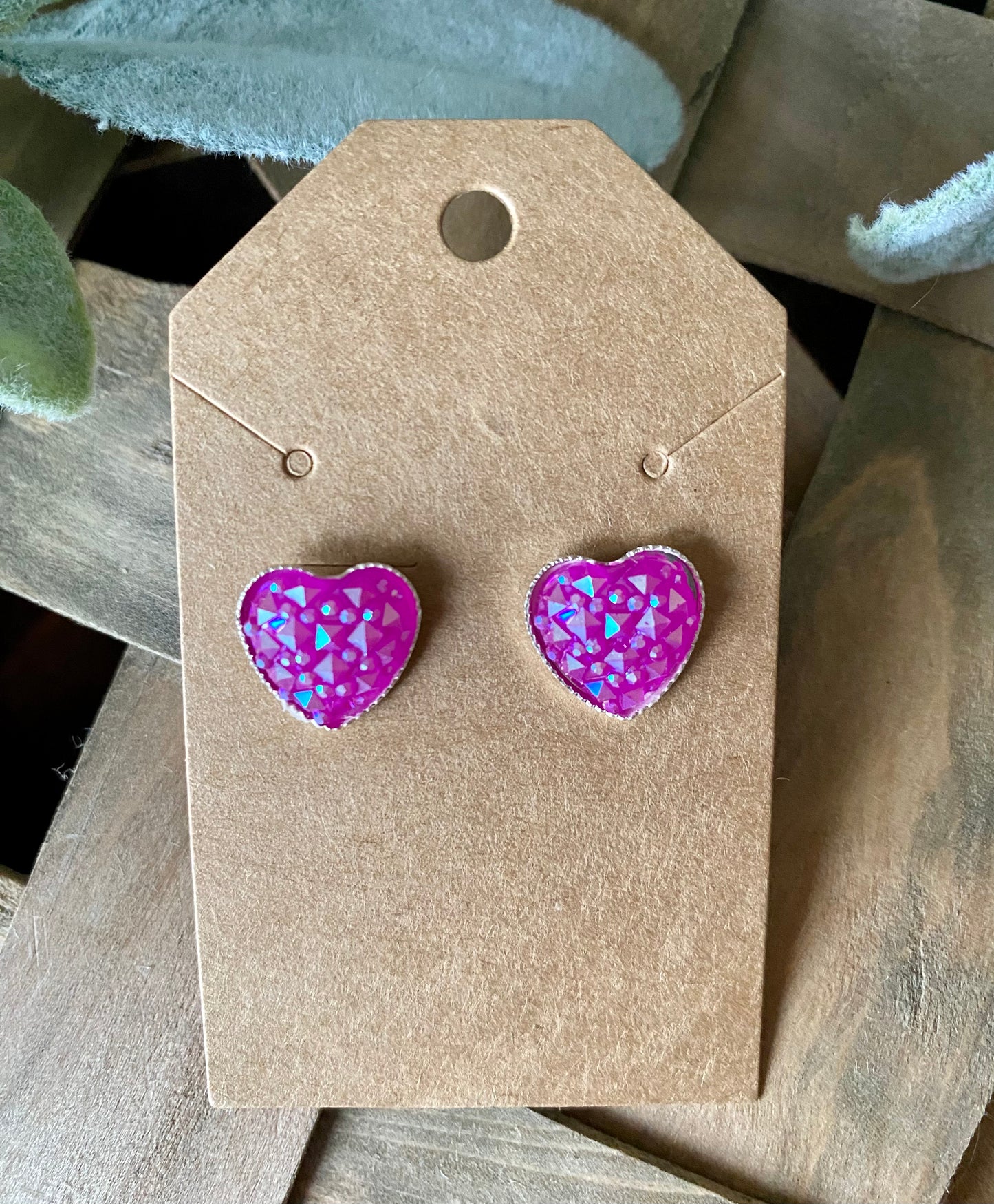 Druzy Hearts