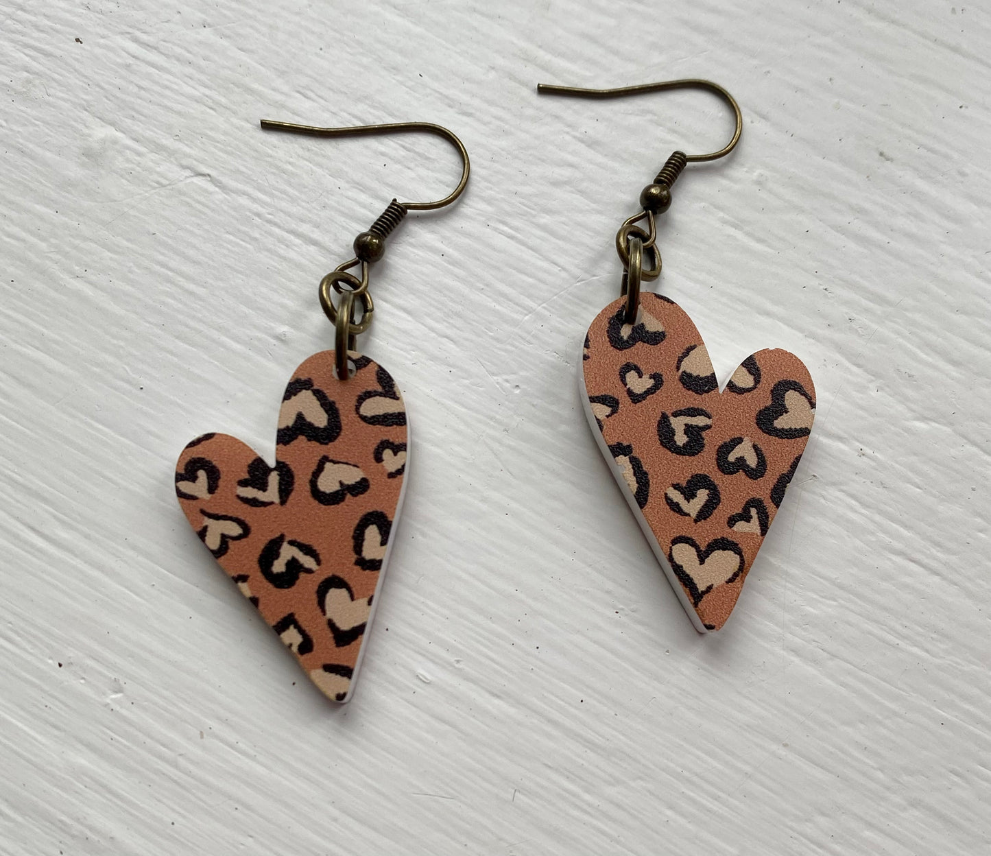 Leopard Heart Print