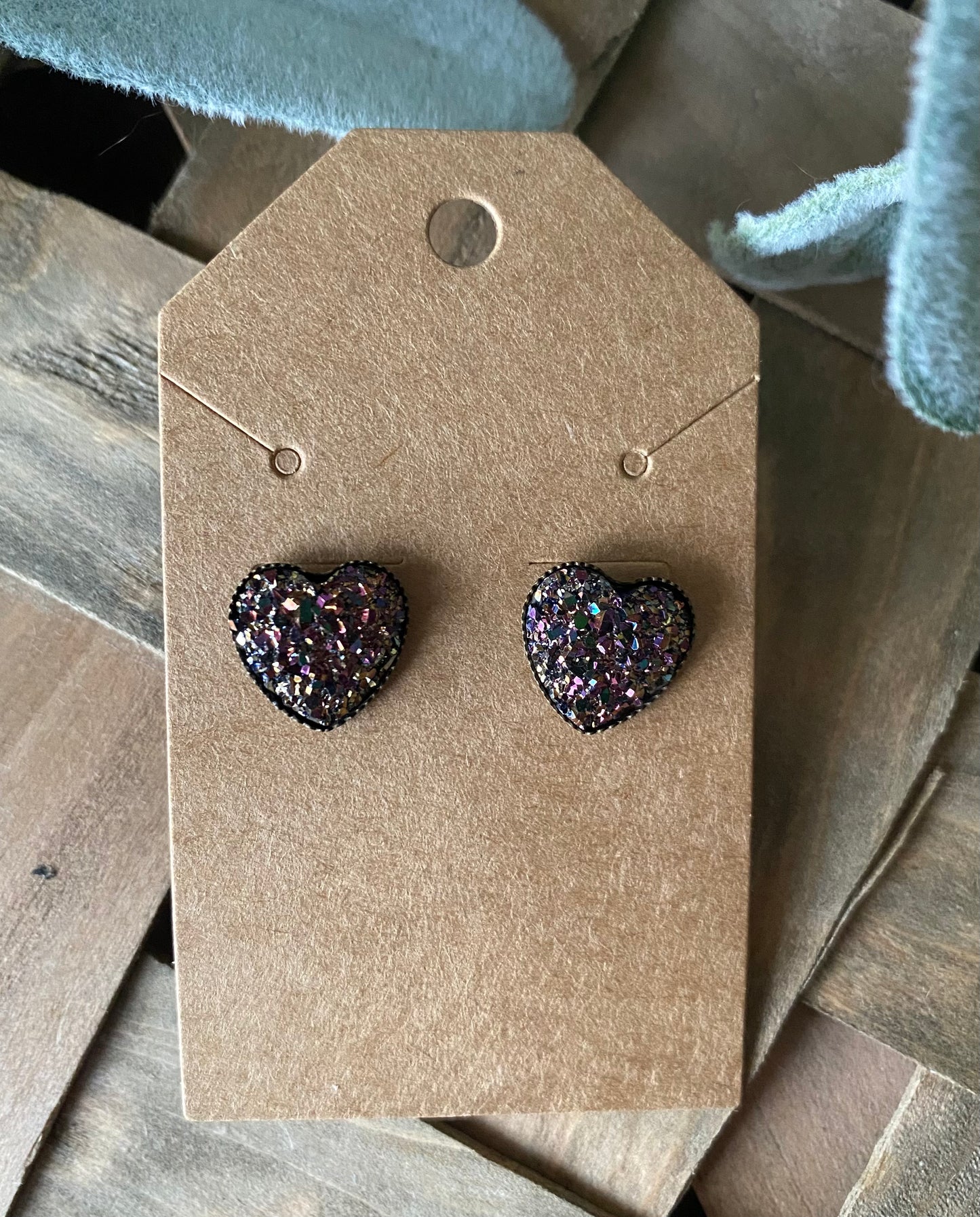 Druzy Hearts