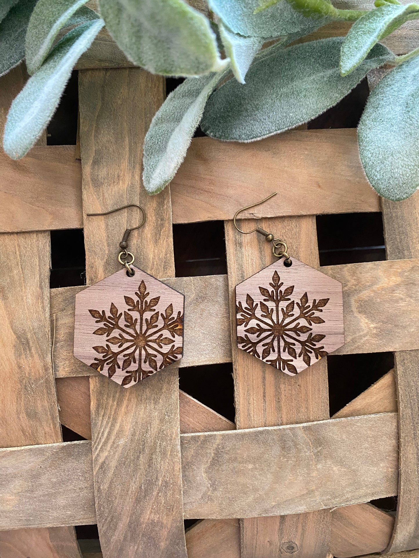 Wooden Snowflakes