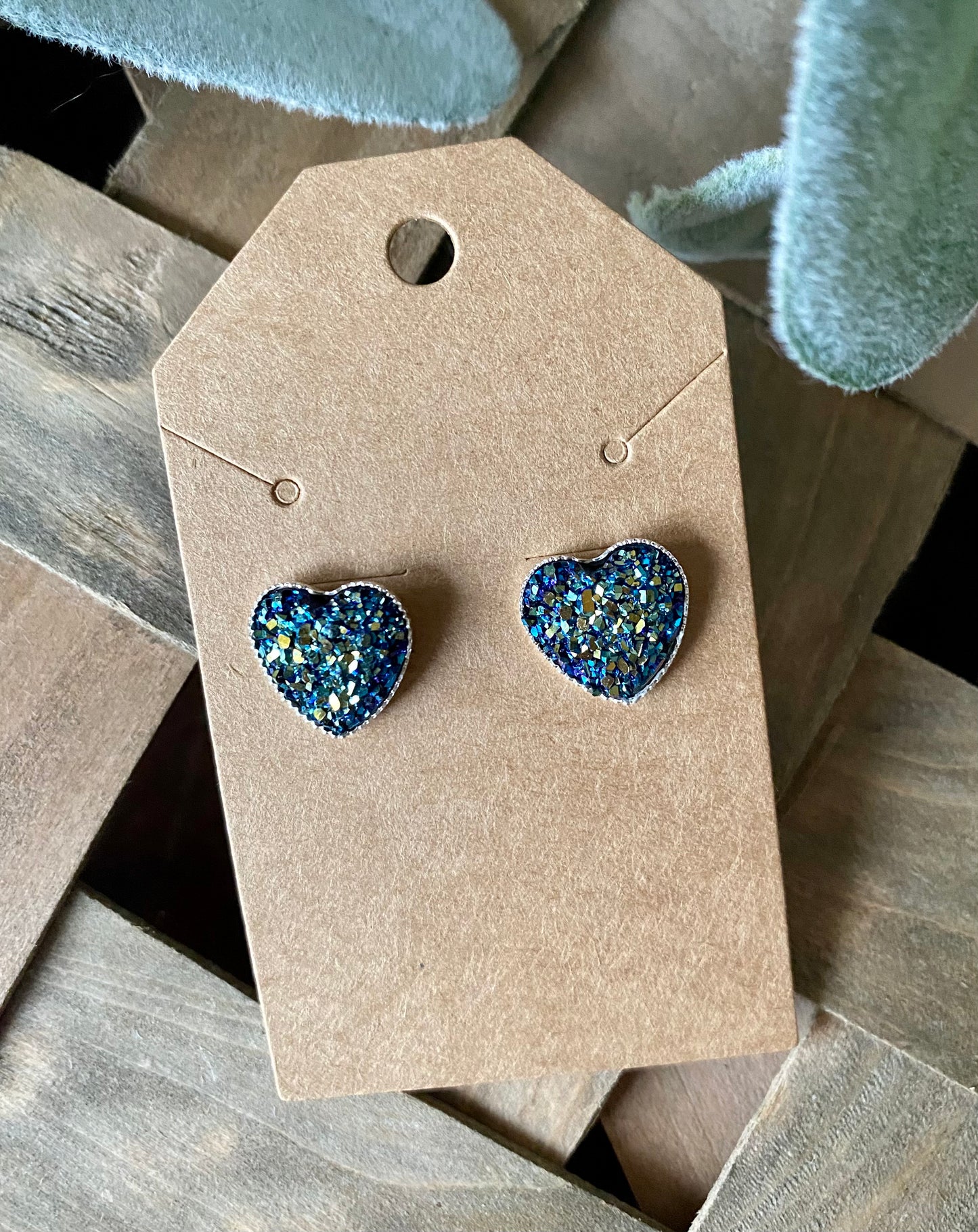 Druzy Hearts