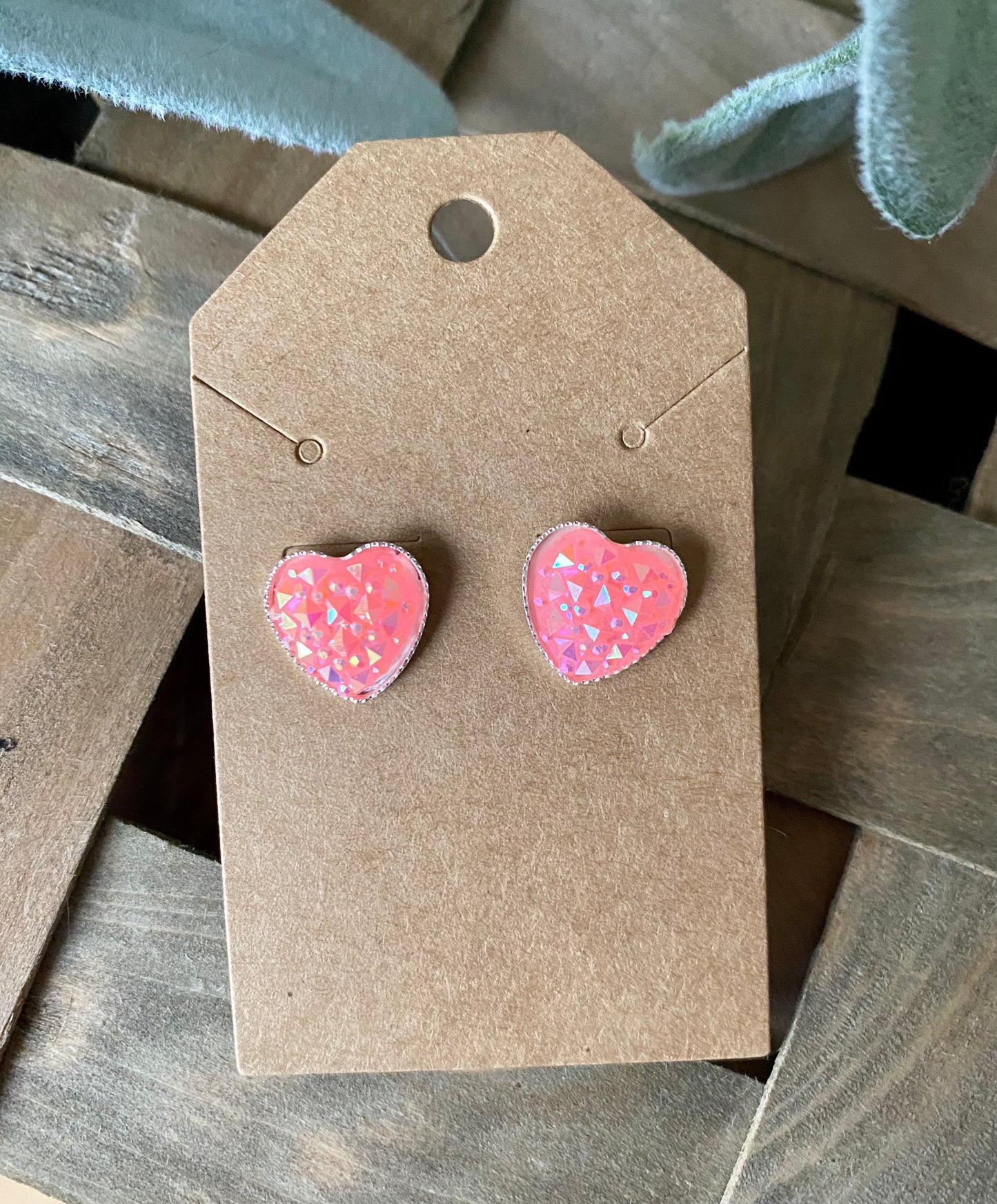 Druzy Hearts