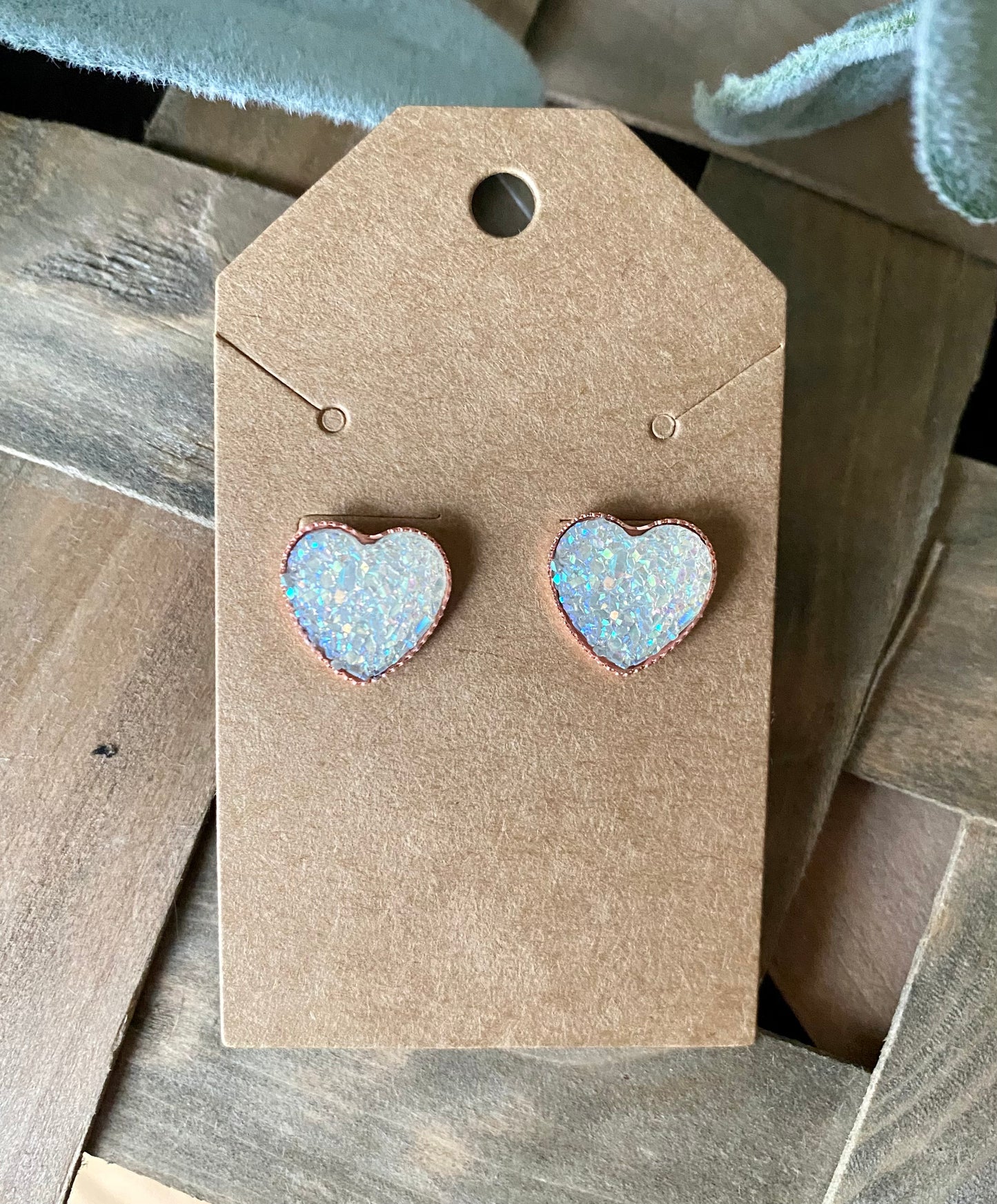 Druzy Hearts