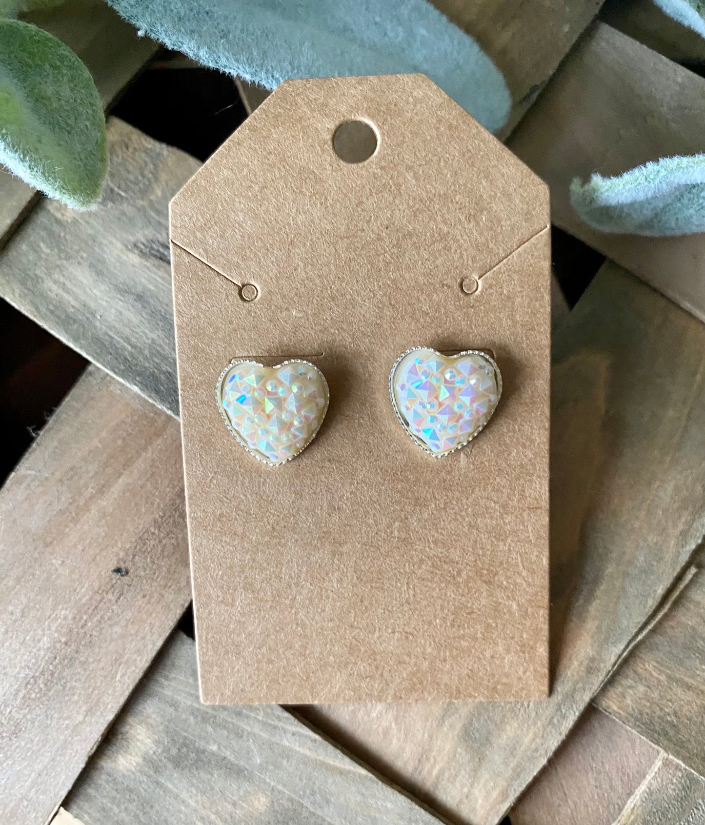 Druzy Hearts