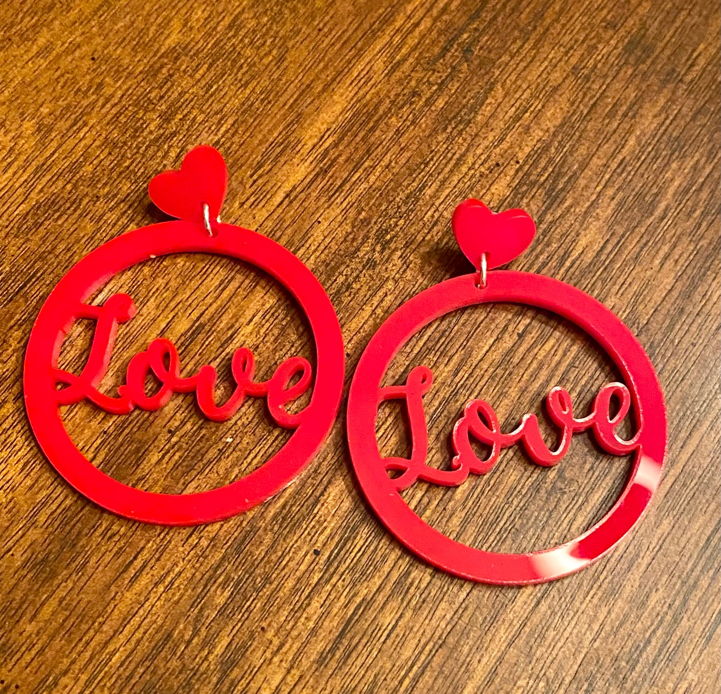 “Love” Earrings