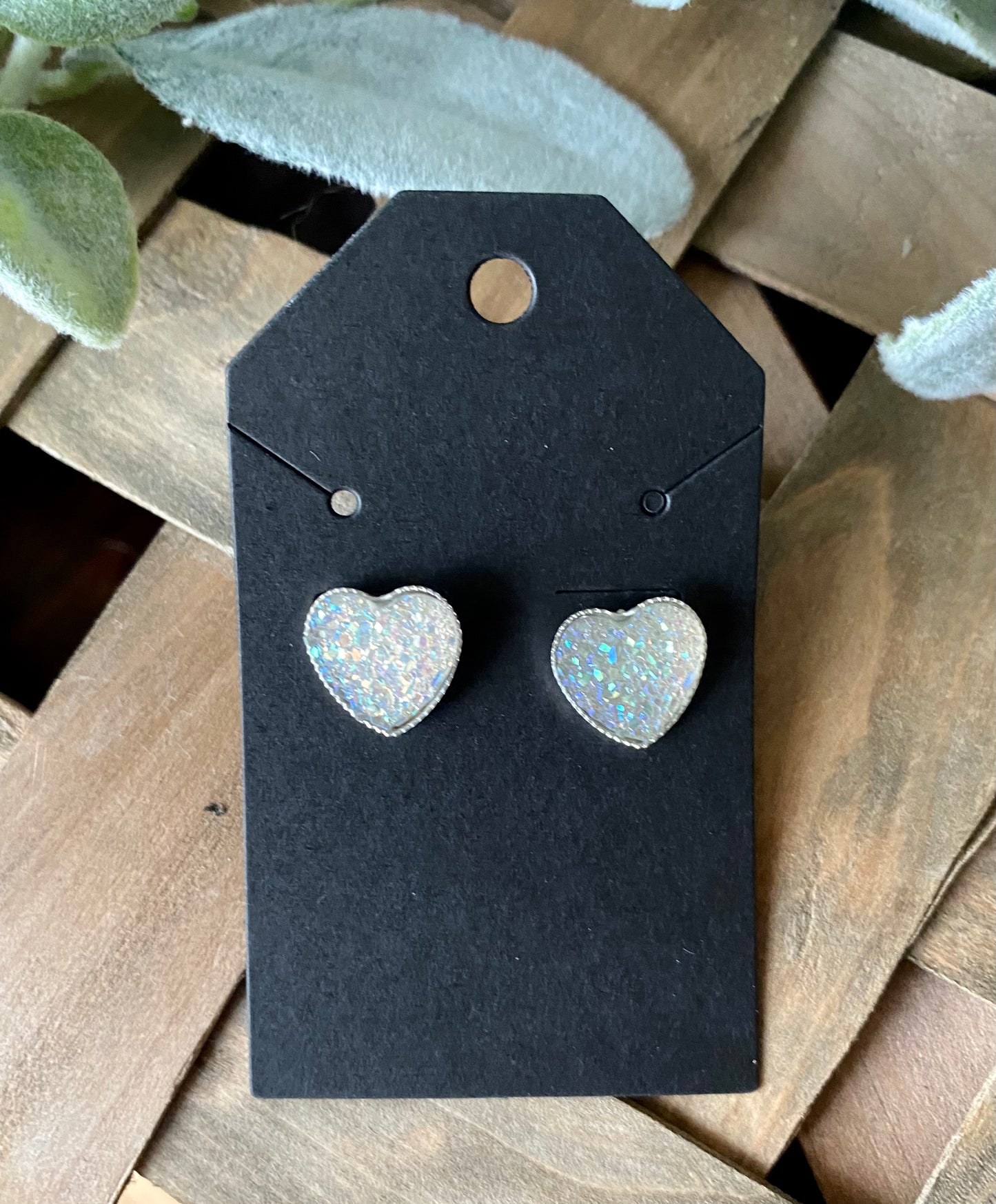 Druzy Hearts