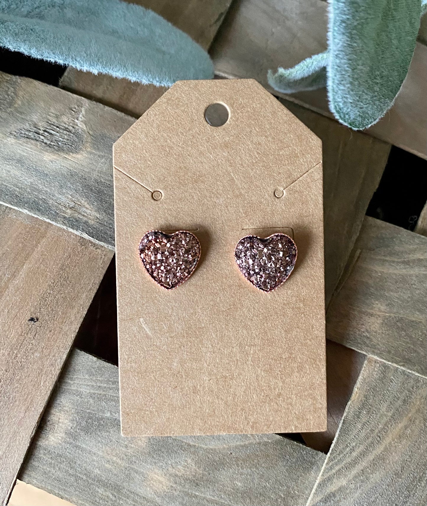 Druzy Hearts